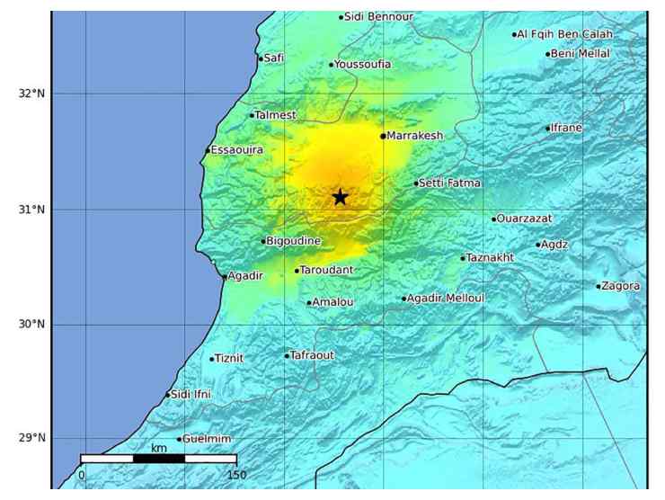 Terremoto Marocco