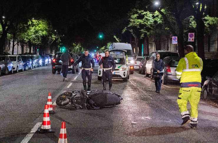 Milano incidente 