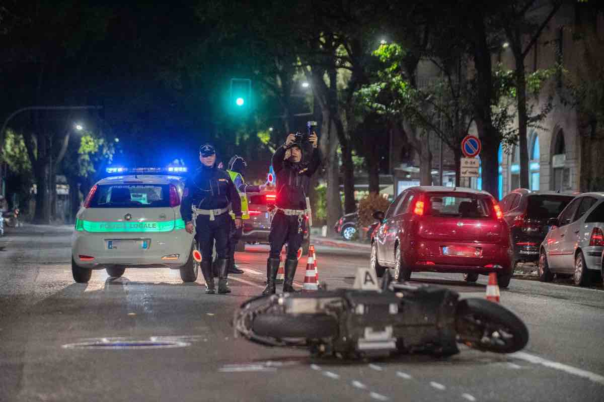 Milano incidente