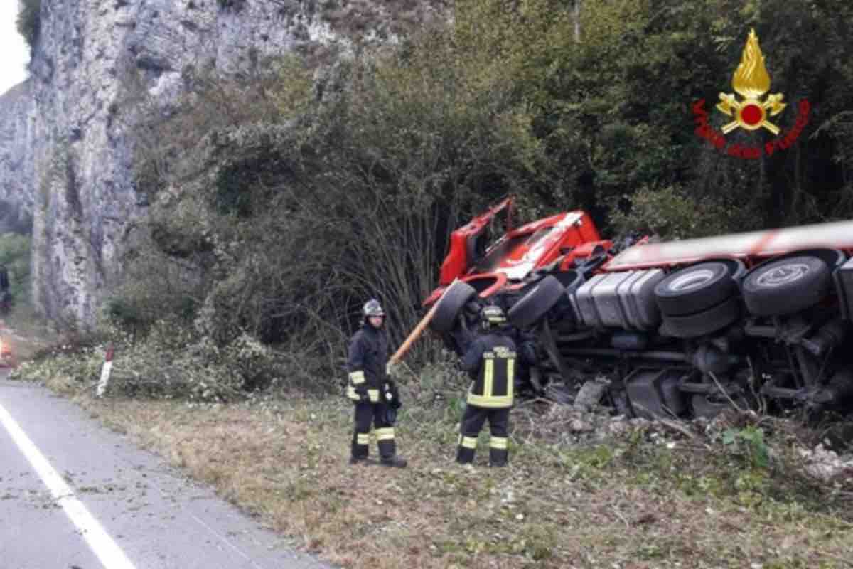 Incidente cervo tir 