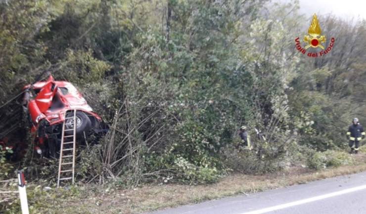 Tir cervo incidente 