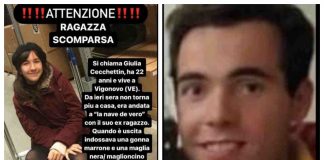 giulia cecchettin scomparsa con l'ex fidanzato