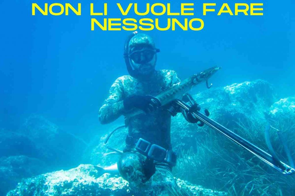 pescatore subacqueo