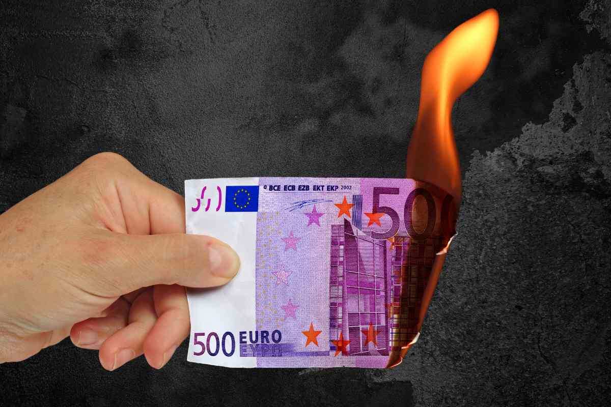 500 euro bruciano