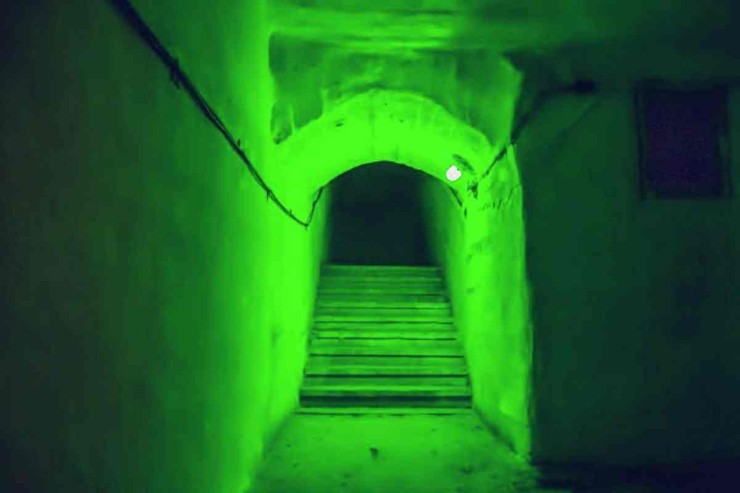 Bunker illuminato