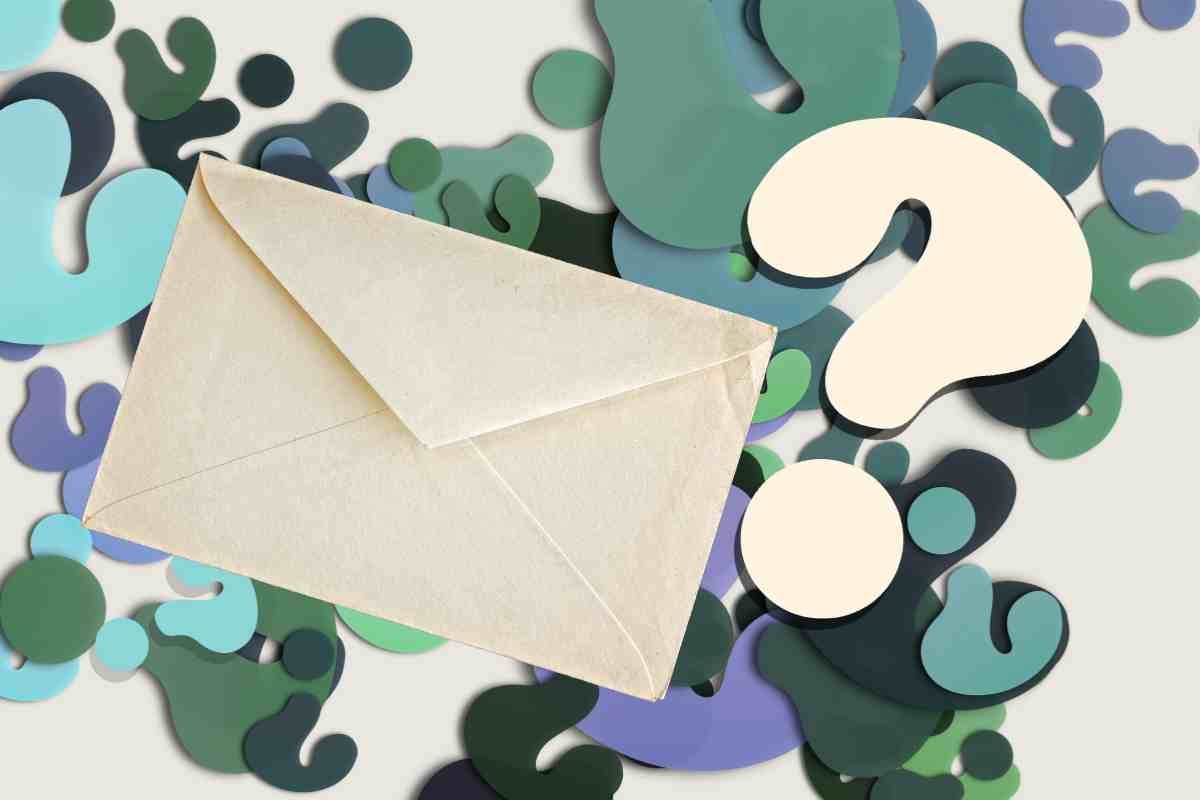 Lettera e punti interrogativi