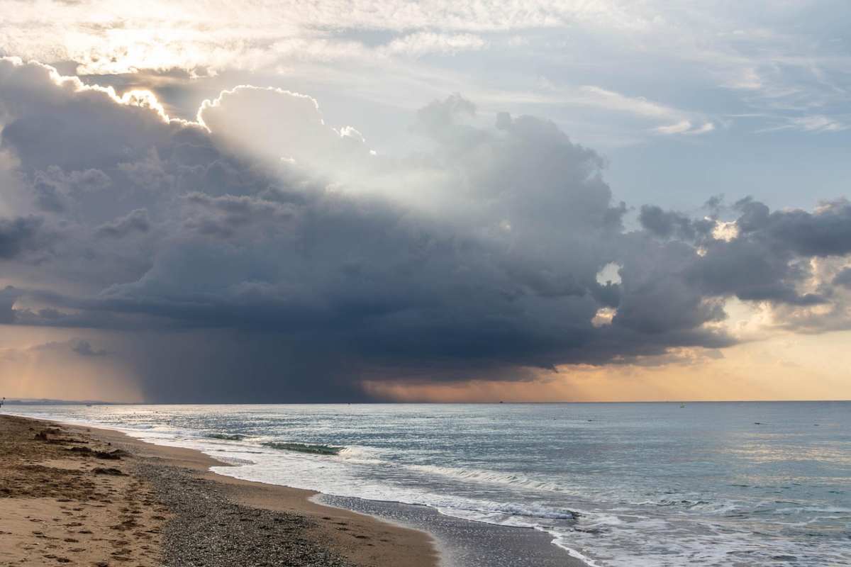 Temporale in avvicinamento