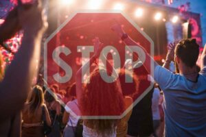 concerto e segnale stop