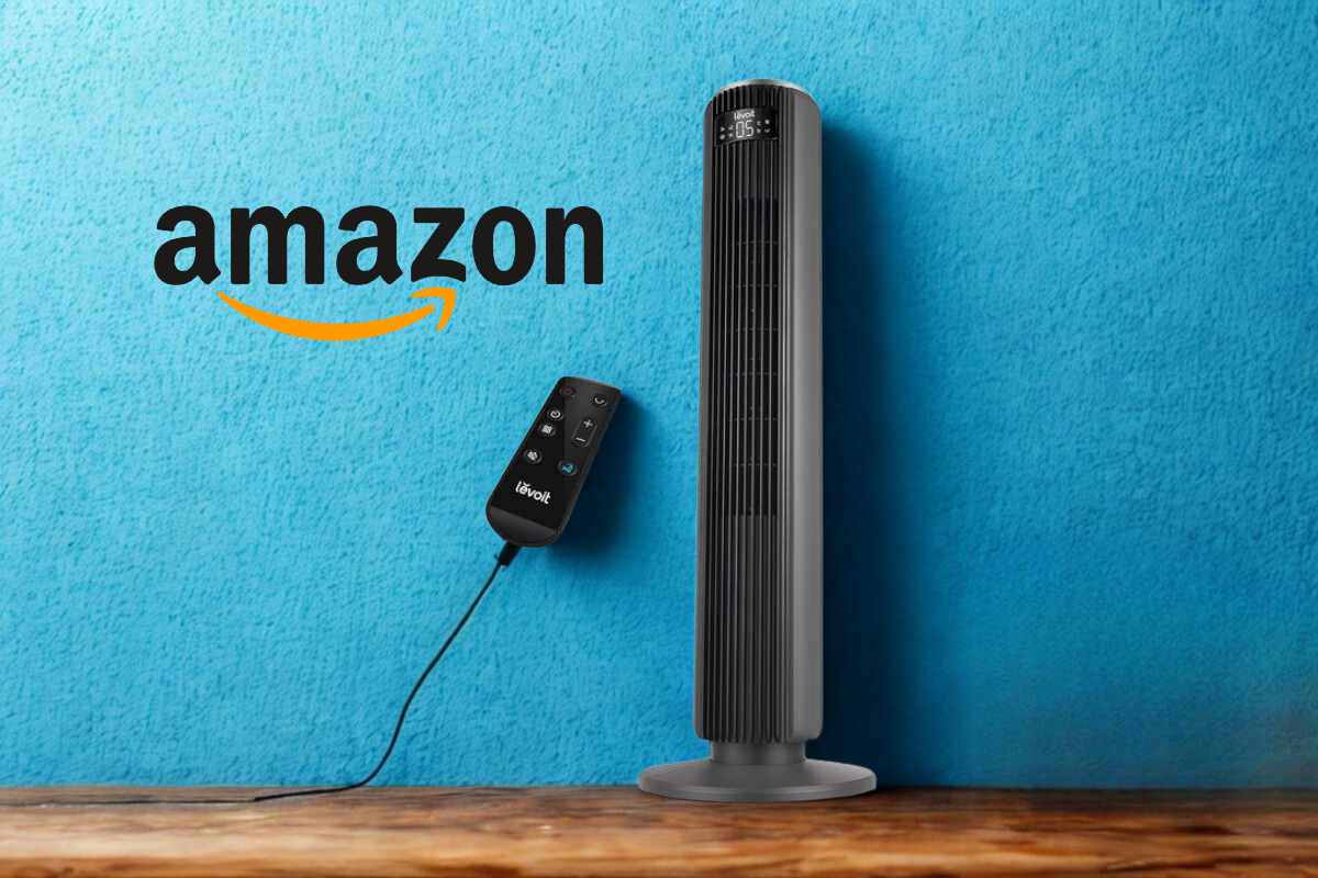 ventilatore a torretta - amazon