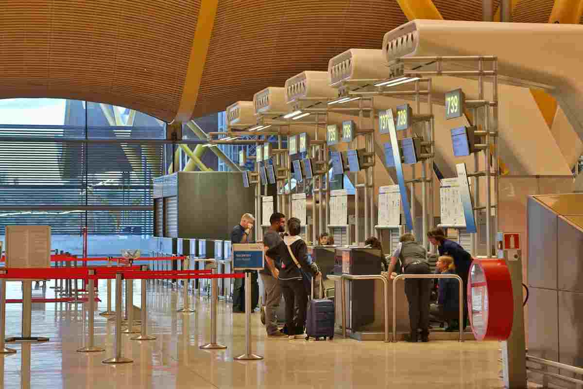 Check in aeroporto
