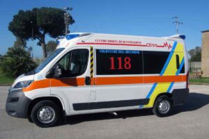 Profilo di un'ambulanza italiana