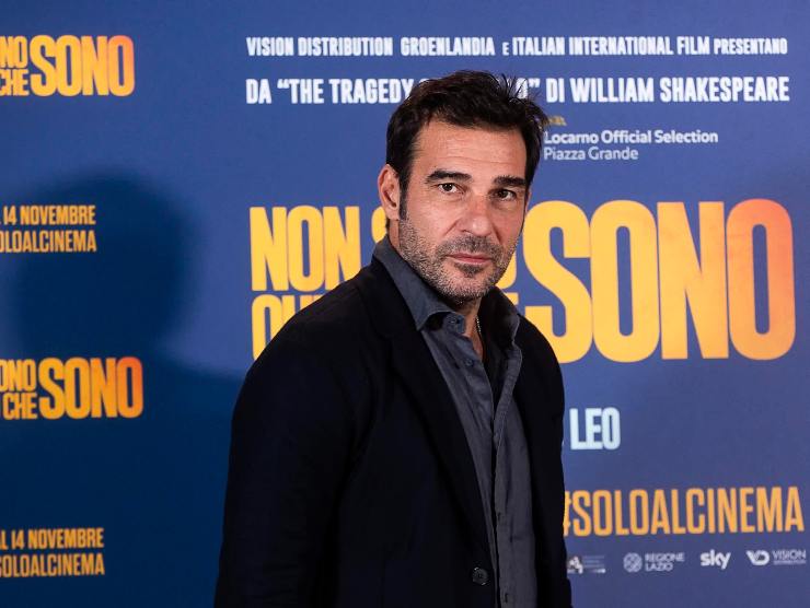 Edoardo Leo posa per i fotografi