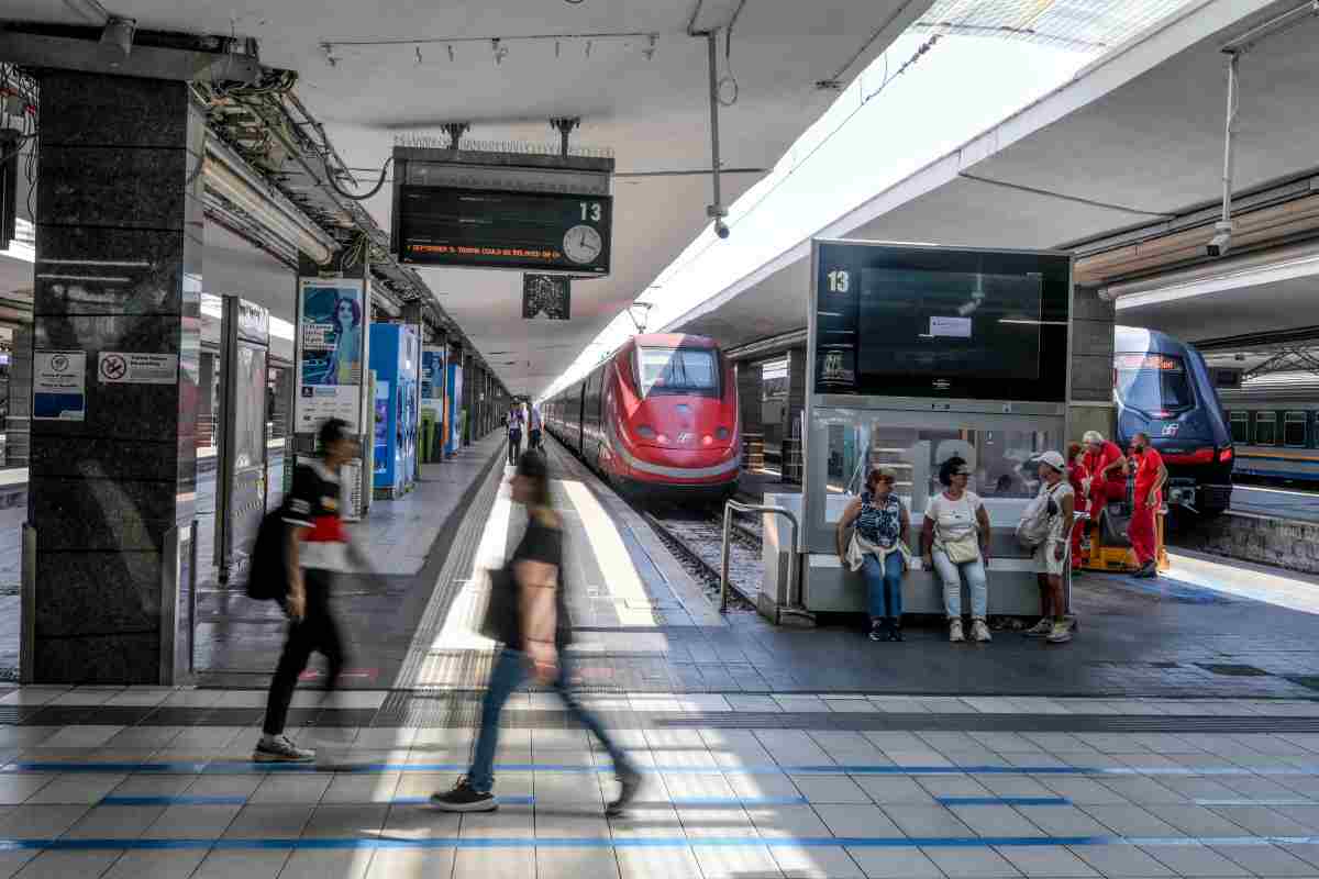 La stazione Centrale di Napoli