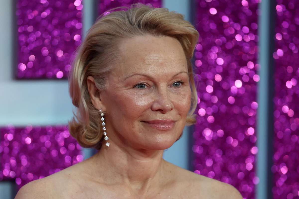 Primo piano di Pamela Anderson