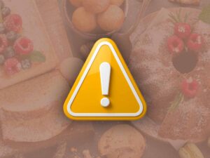 triangolo giallo con punto esclamativo al centro