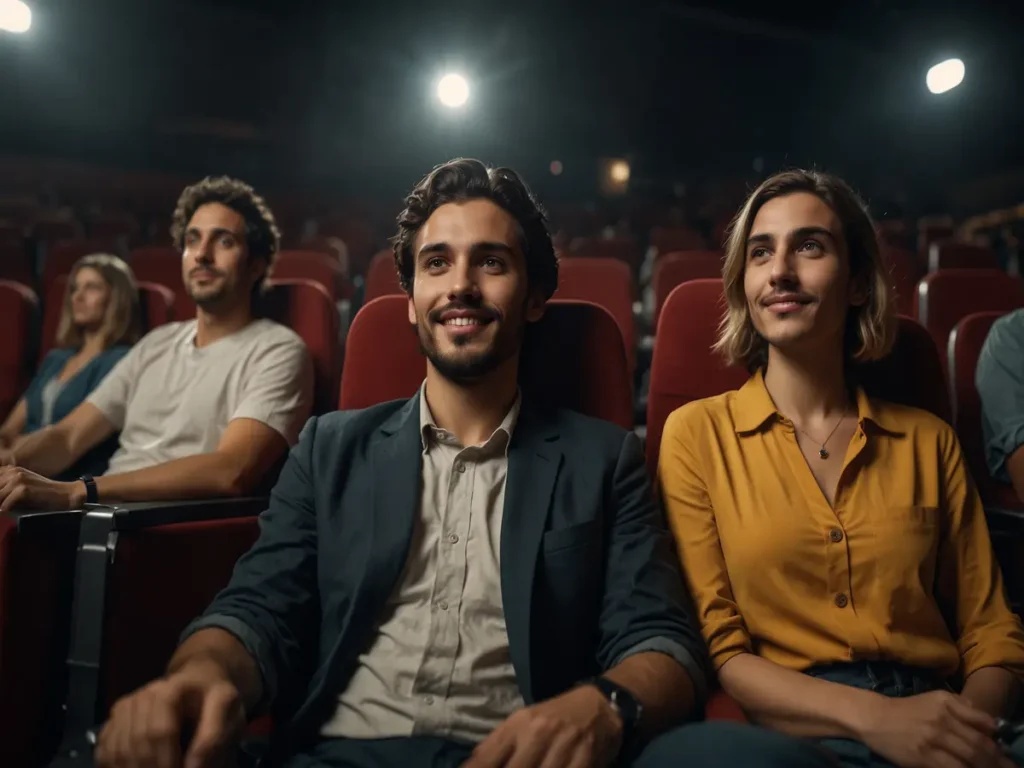 persone sedute al cinema