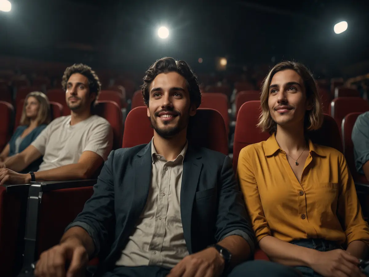 persone sedute al cinema